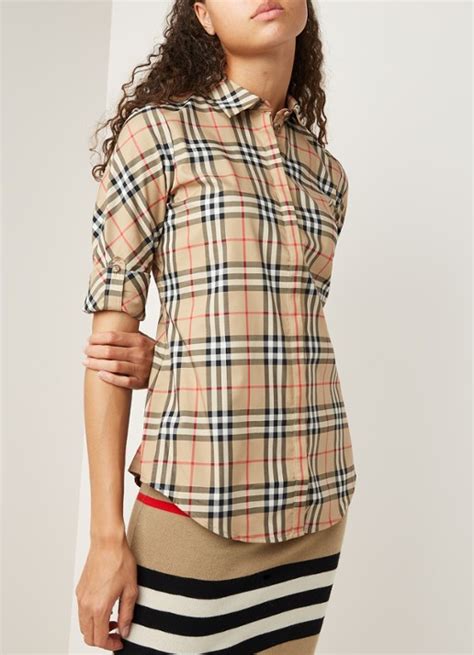 burberry blouse dames sale